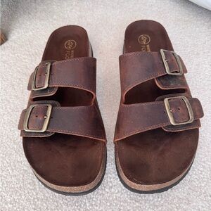 White Mountain Women's Helga footbed sandal